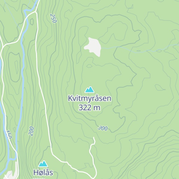 Map of Kvitmyråsen
