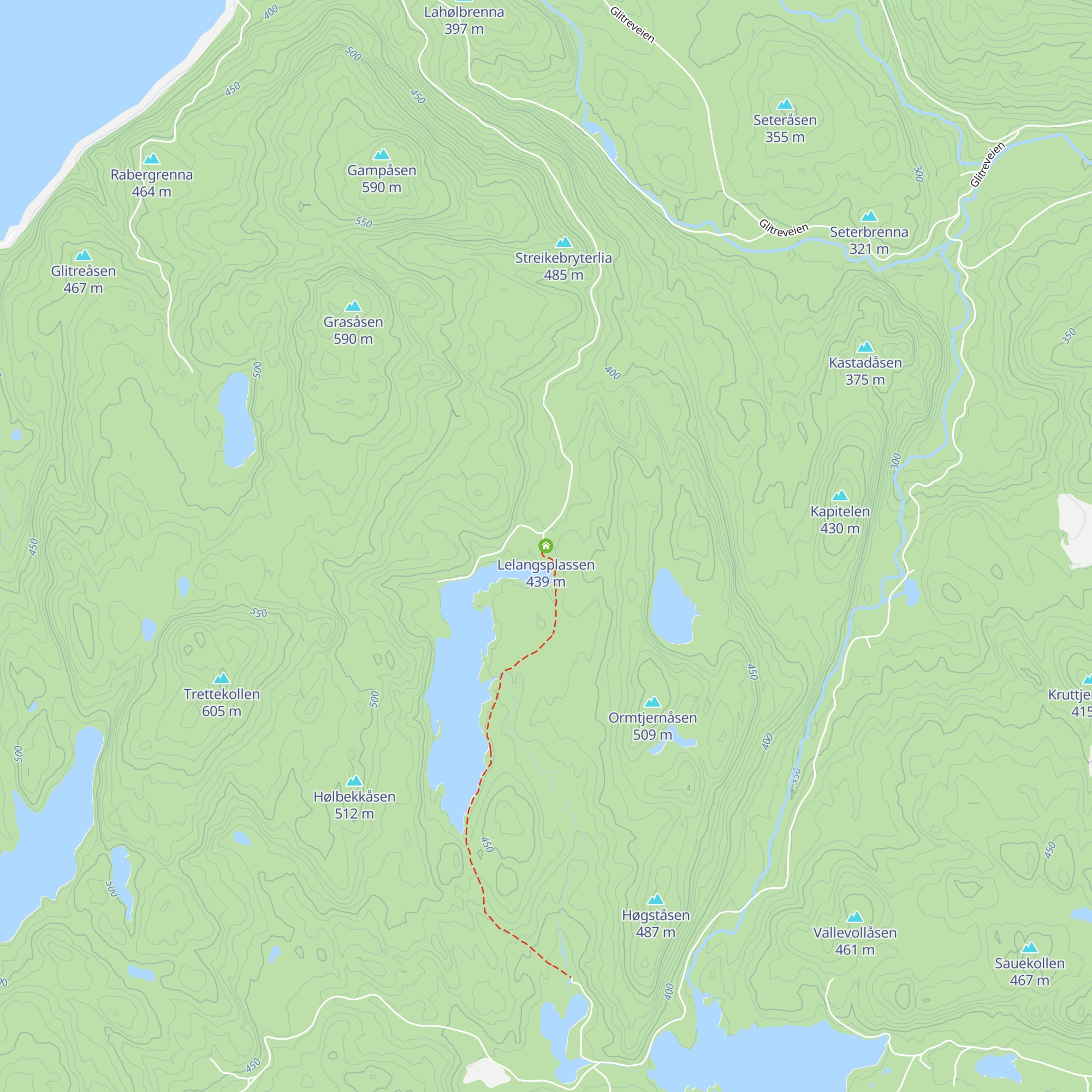 Lelangsplassen map
