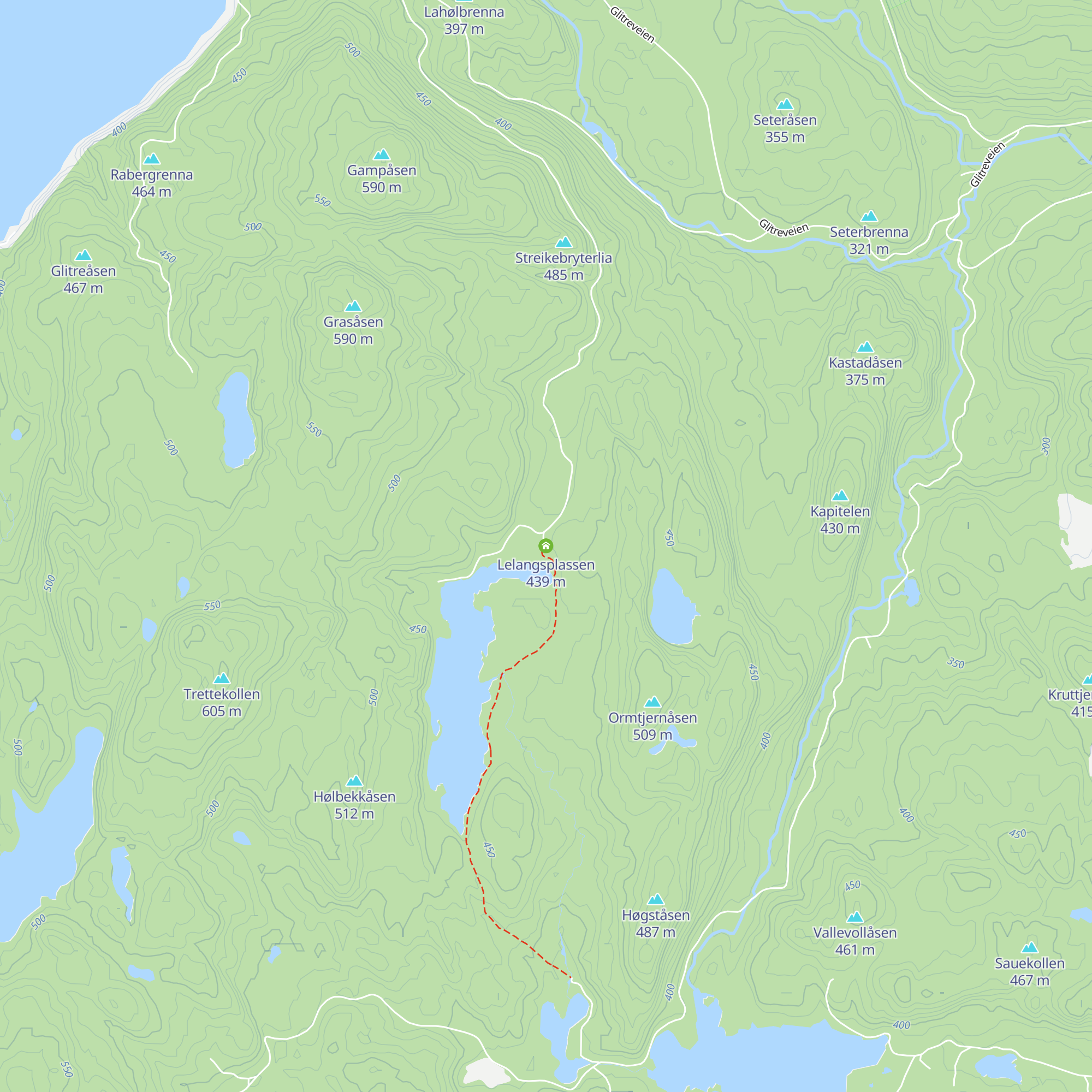 Lelangsplassen map