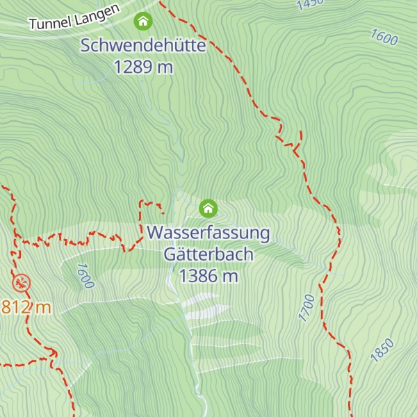 Map of Wasserfassung Gätterbach