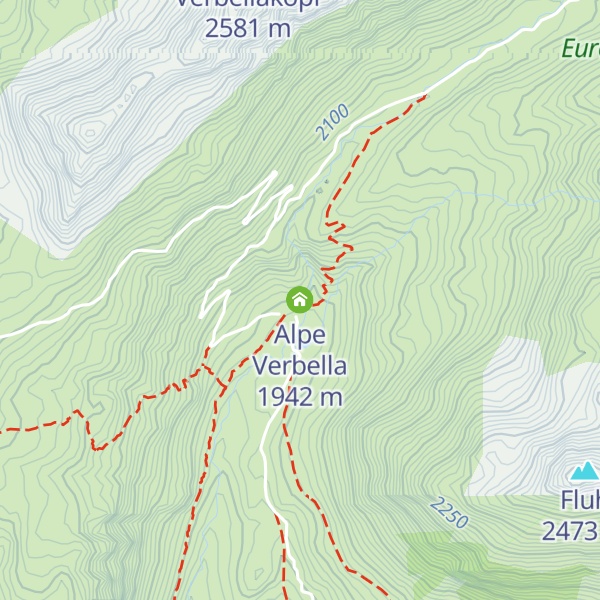 Map of Alpe Verbella