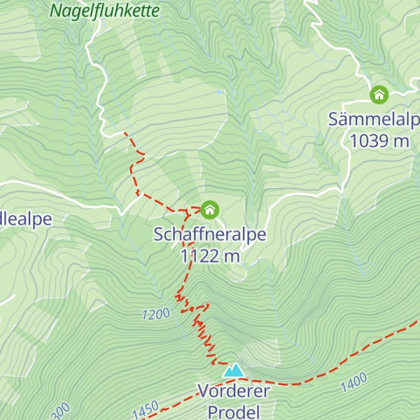 Map of Schaffneralpe