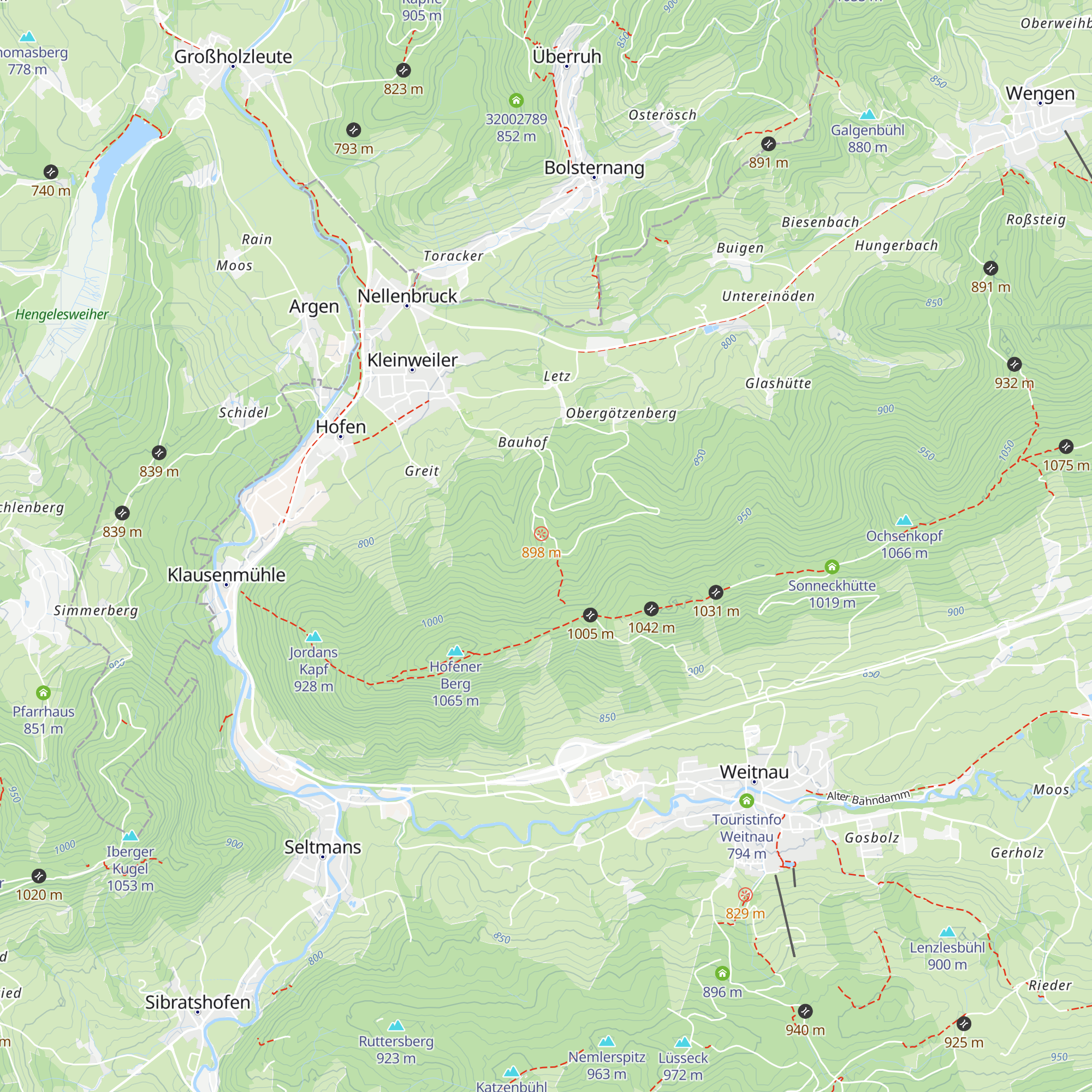 Burggasttätte Attrauchburg map