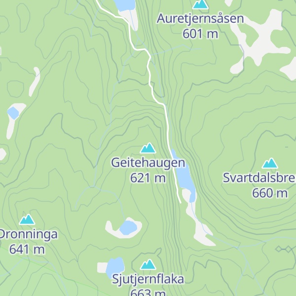 Map of Geitehaugen