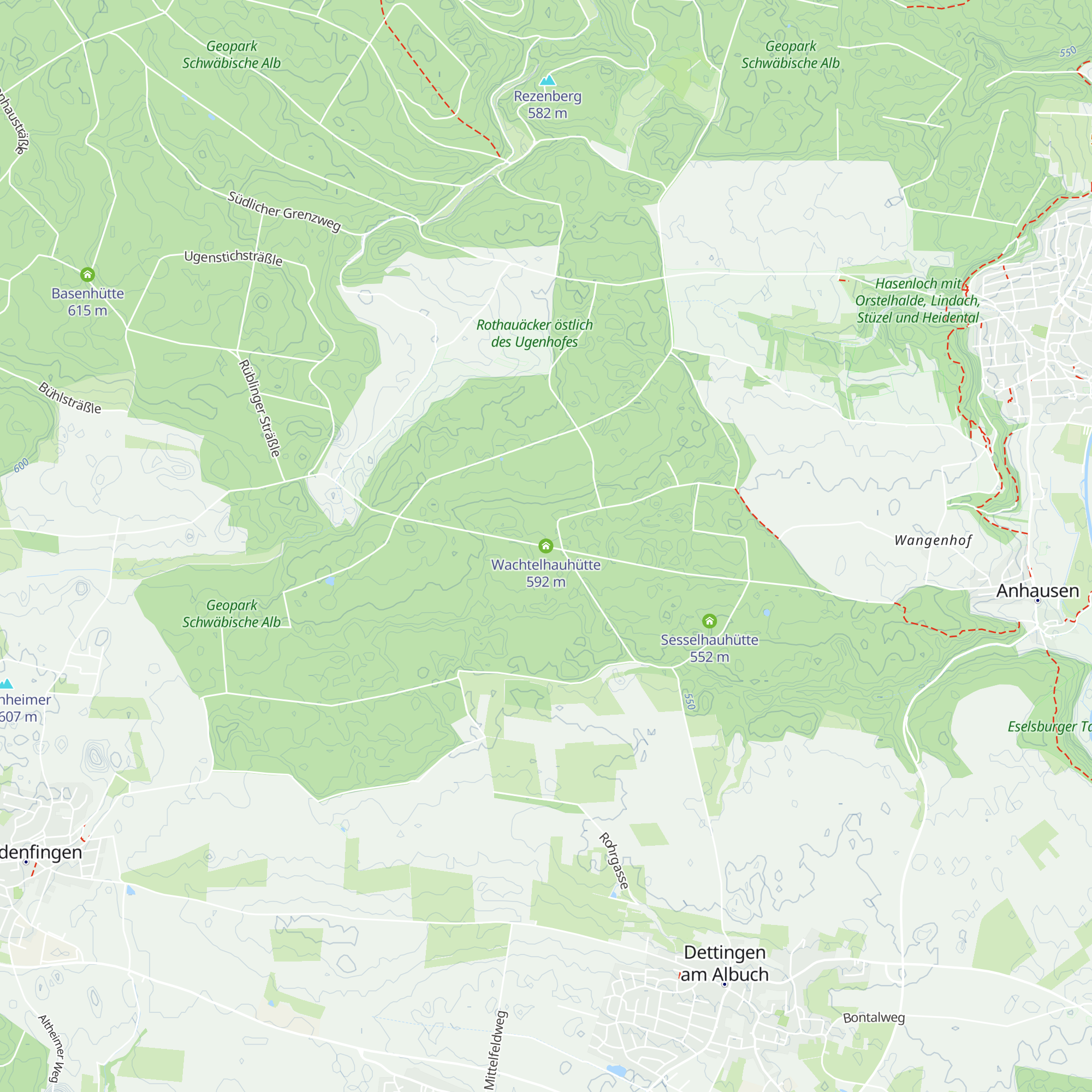 Wachtelhauhütte map