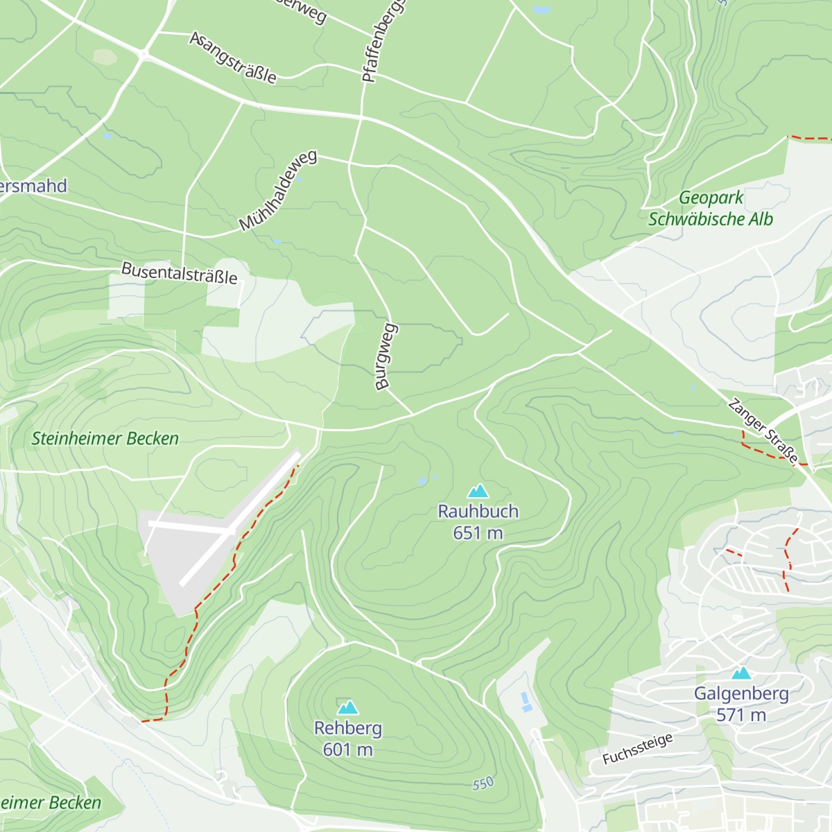 Burg-Schutzhütte map