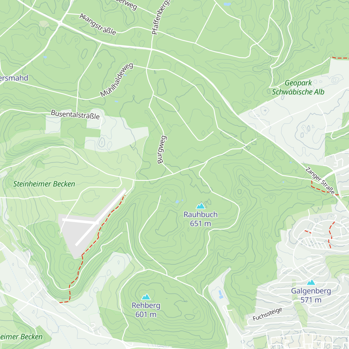 Burg-Schutzhütte map