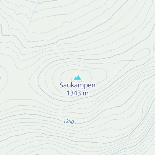 Map of Saukampen