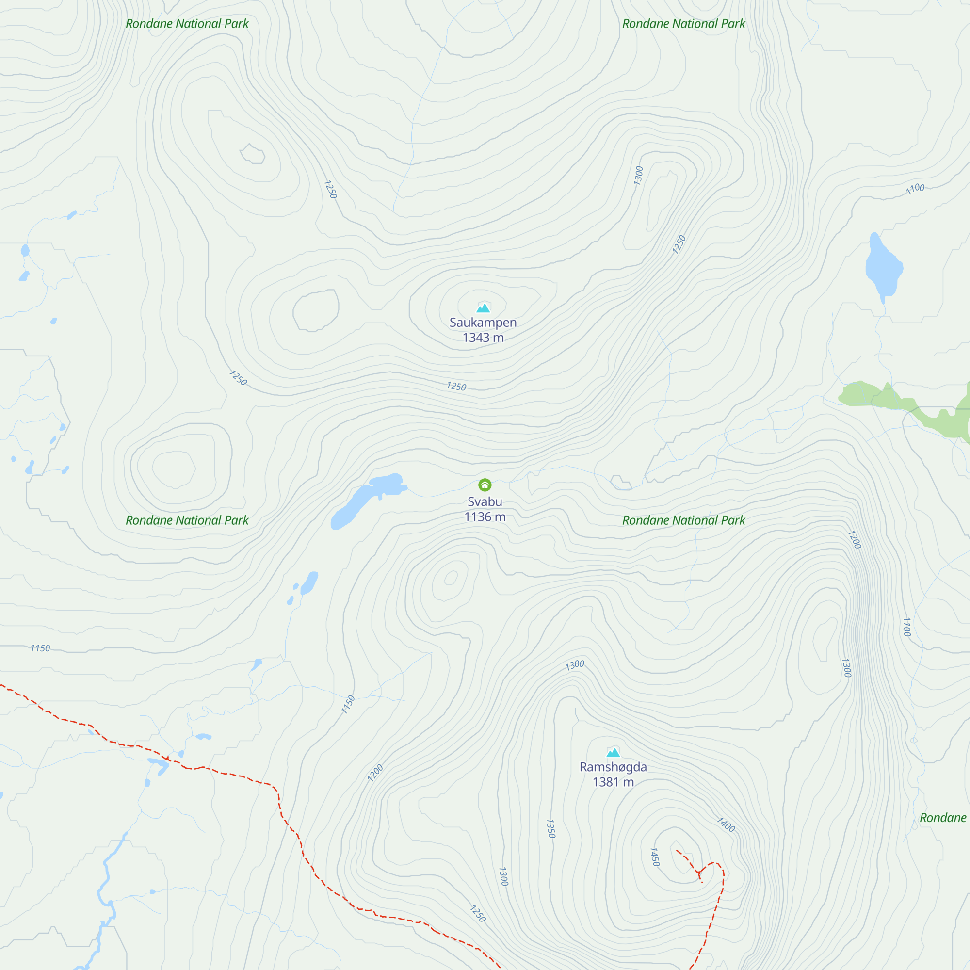 Svabu map