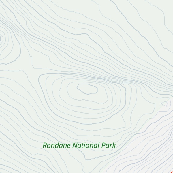Map of Midtre Bølhøgda