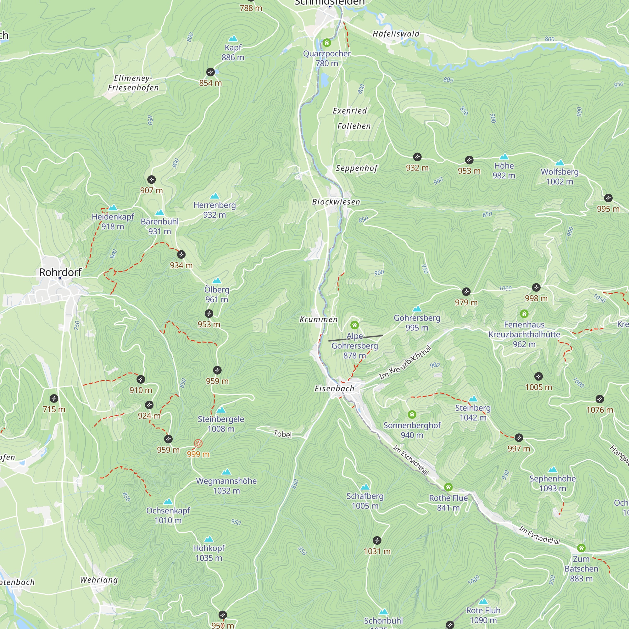 Ferienhof Schad map
