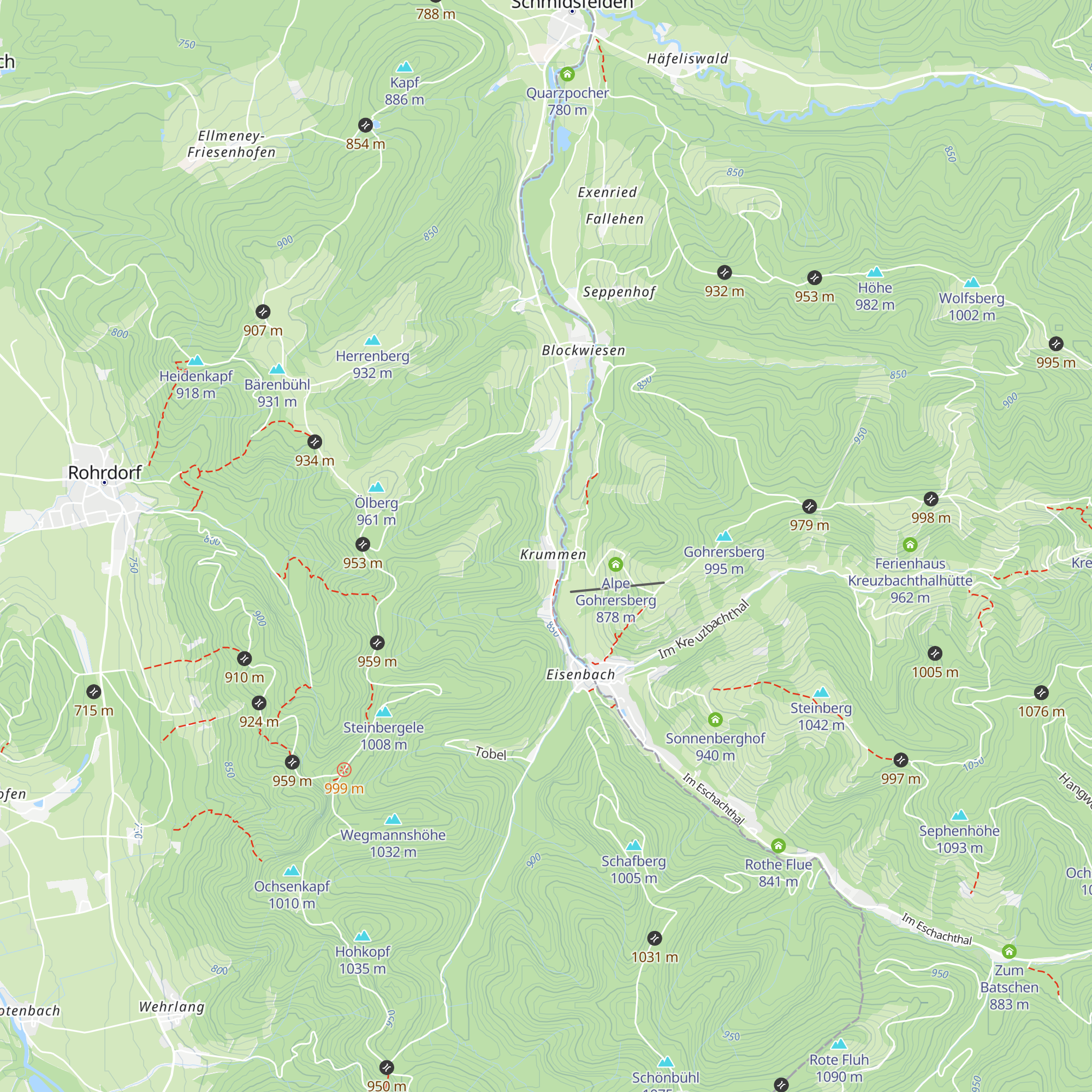 Ferienhof Schad map