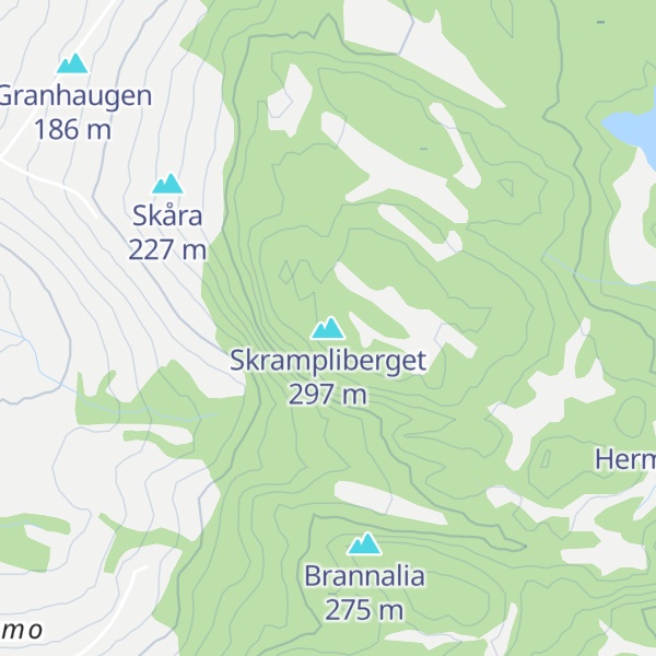 Map of Skrampliberget