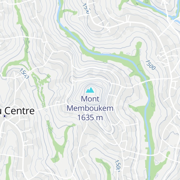 Map of Mont Memboukem