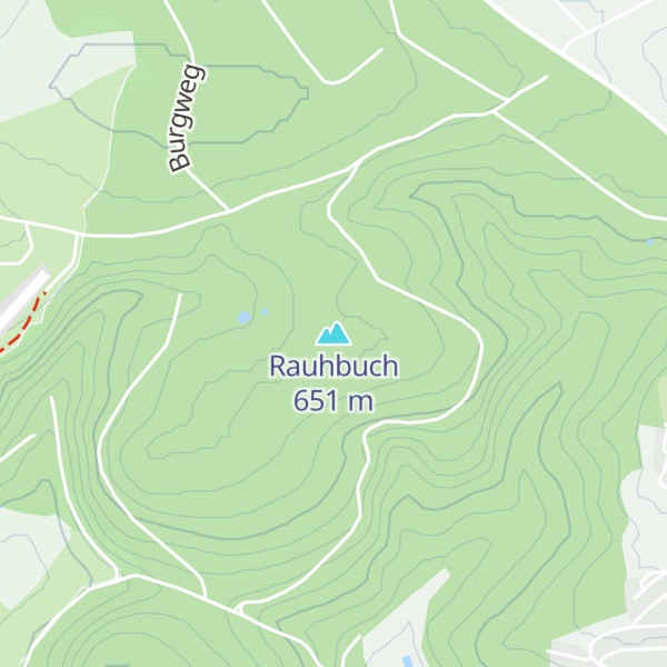 Map of Rauhbuch