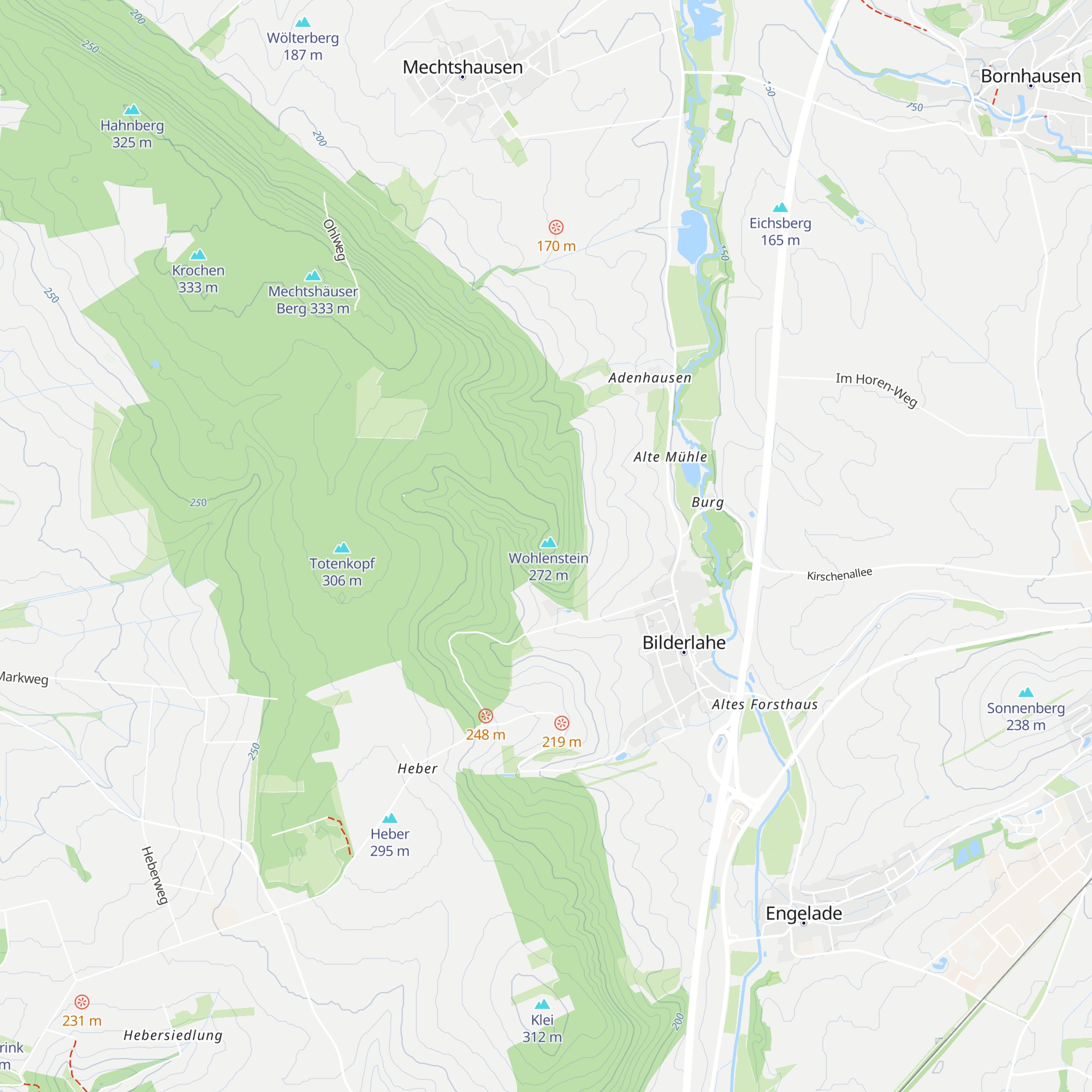 Harzclubhütte Wohlenstein map