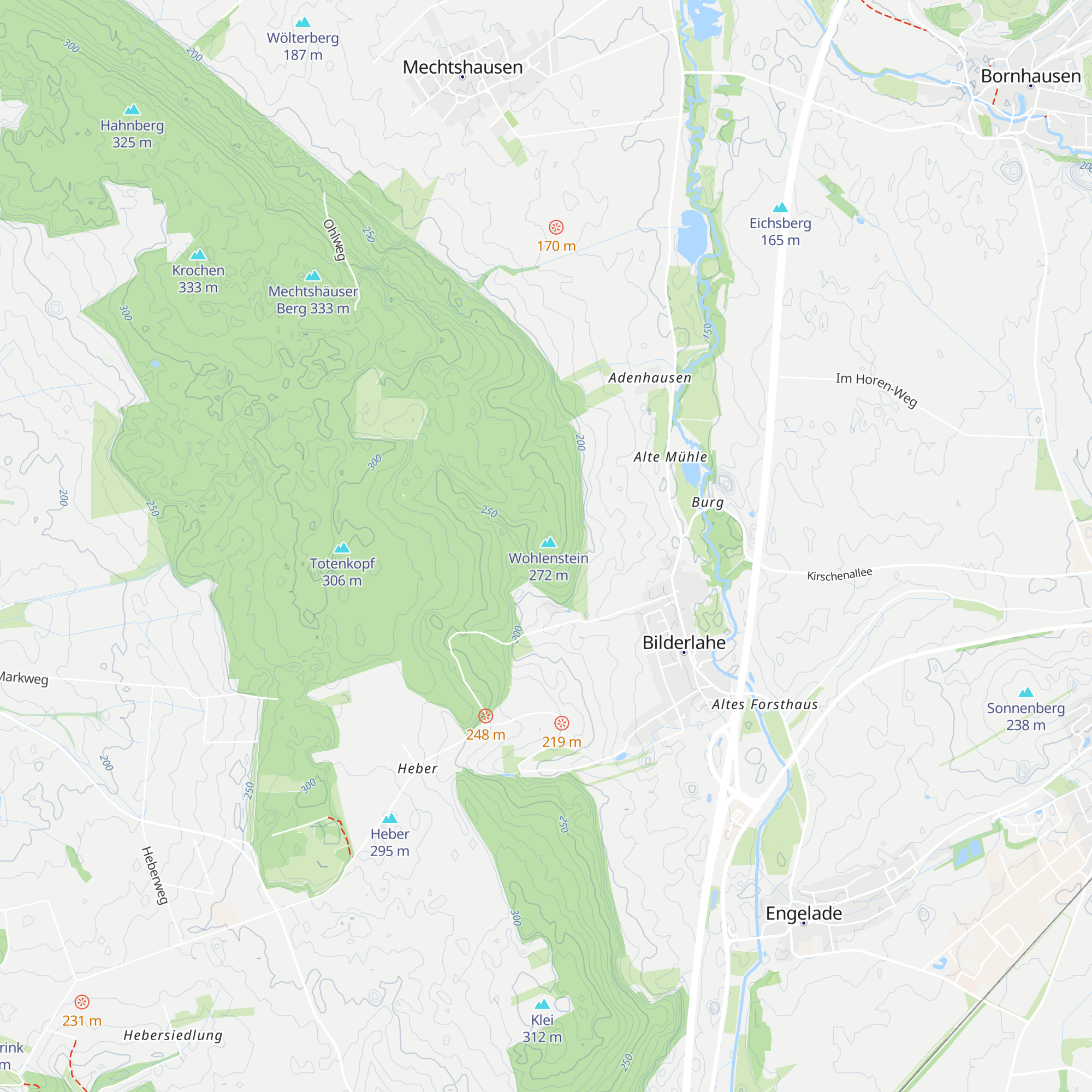 Harzclubhütte Wohlenstein map