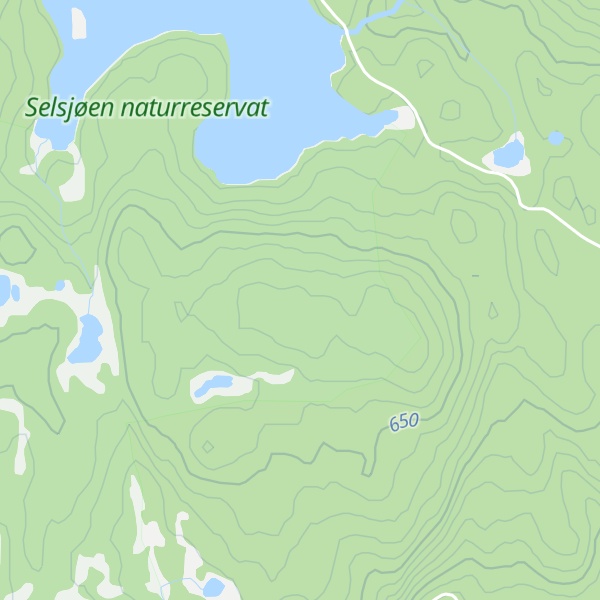 Map of Finnerudhøgda