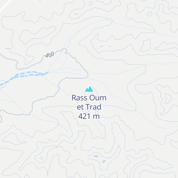 Map of Rass Oum et Trad