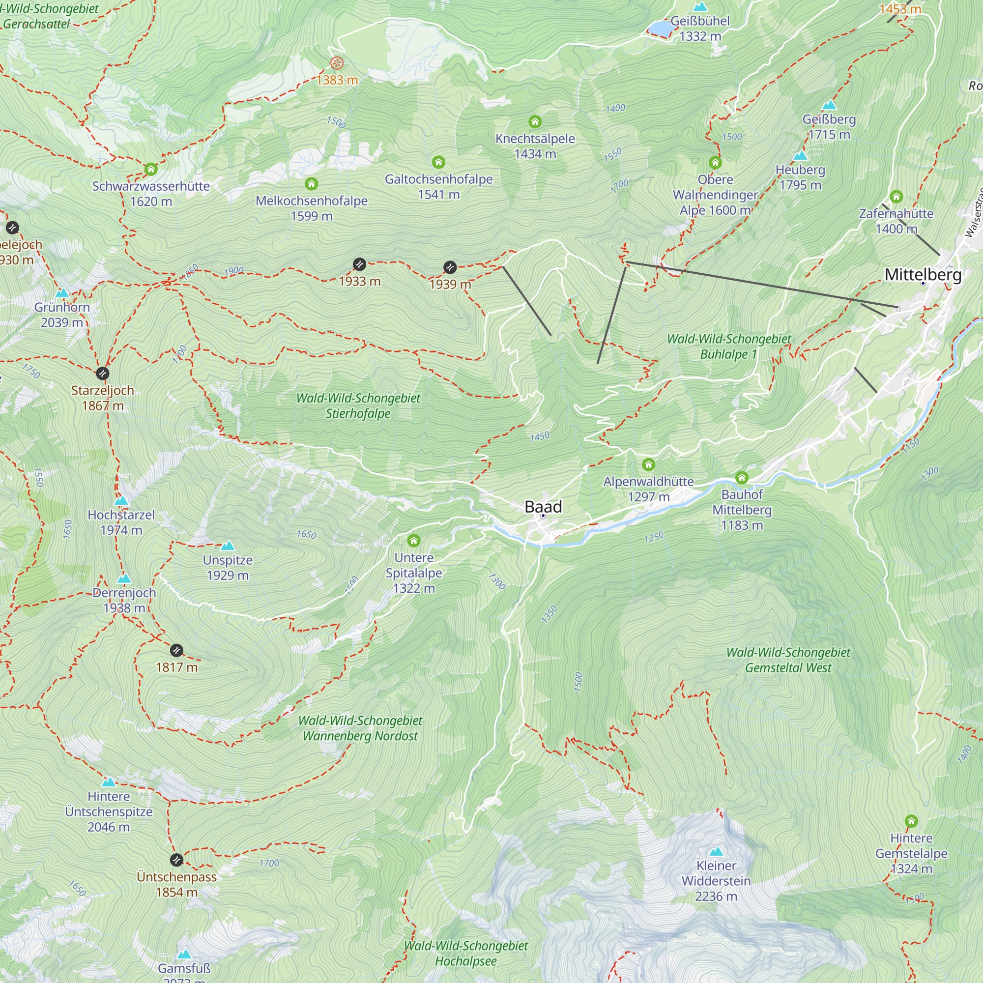 Gaststätte Starzelhaus map