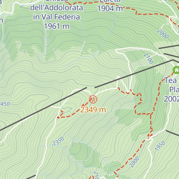 Map of Costaccia