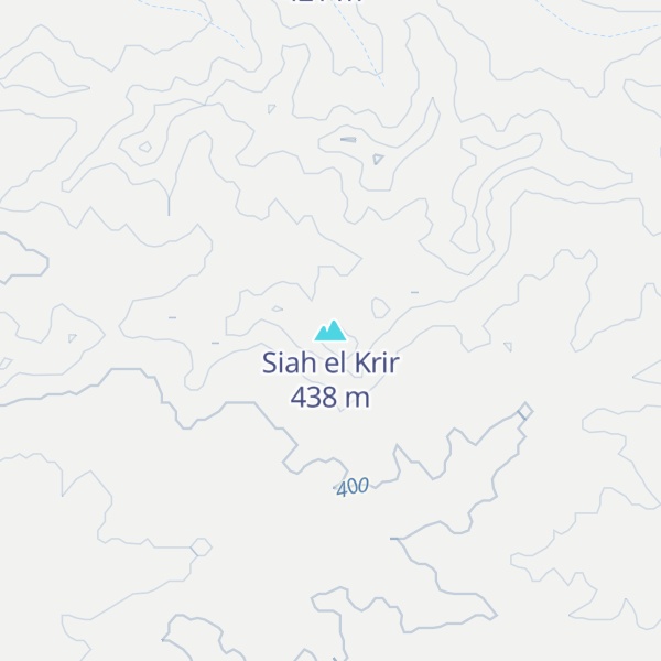 Map of Siah el Krir