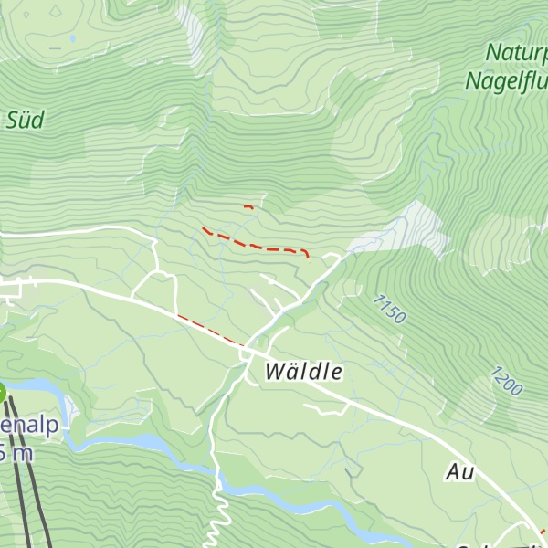 Map of Chalet BergInsel