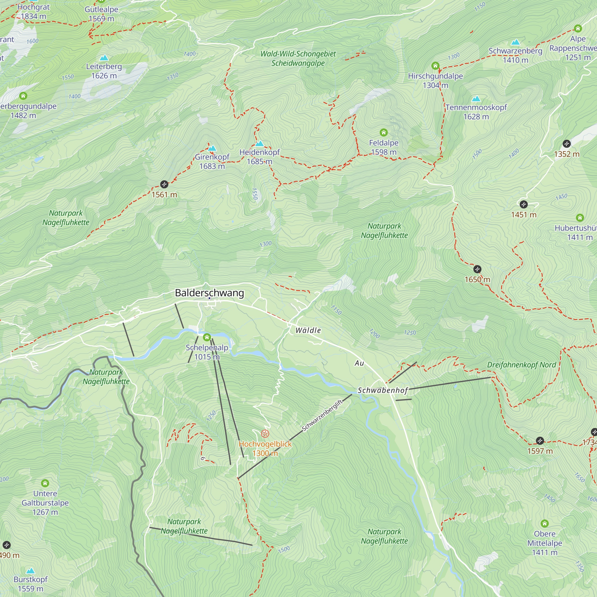 Chalet BergInsel map