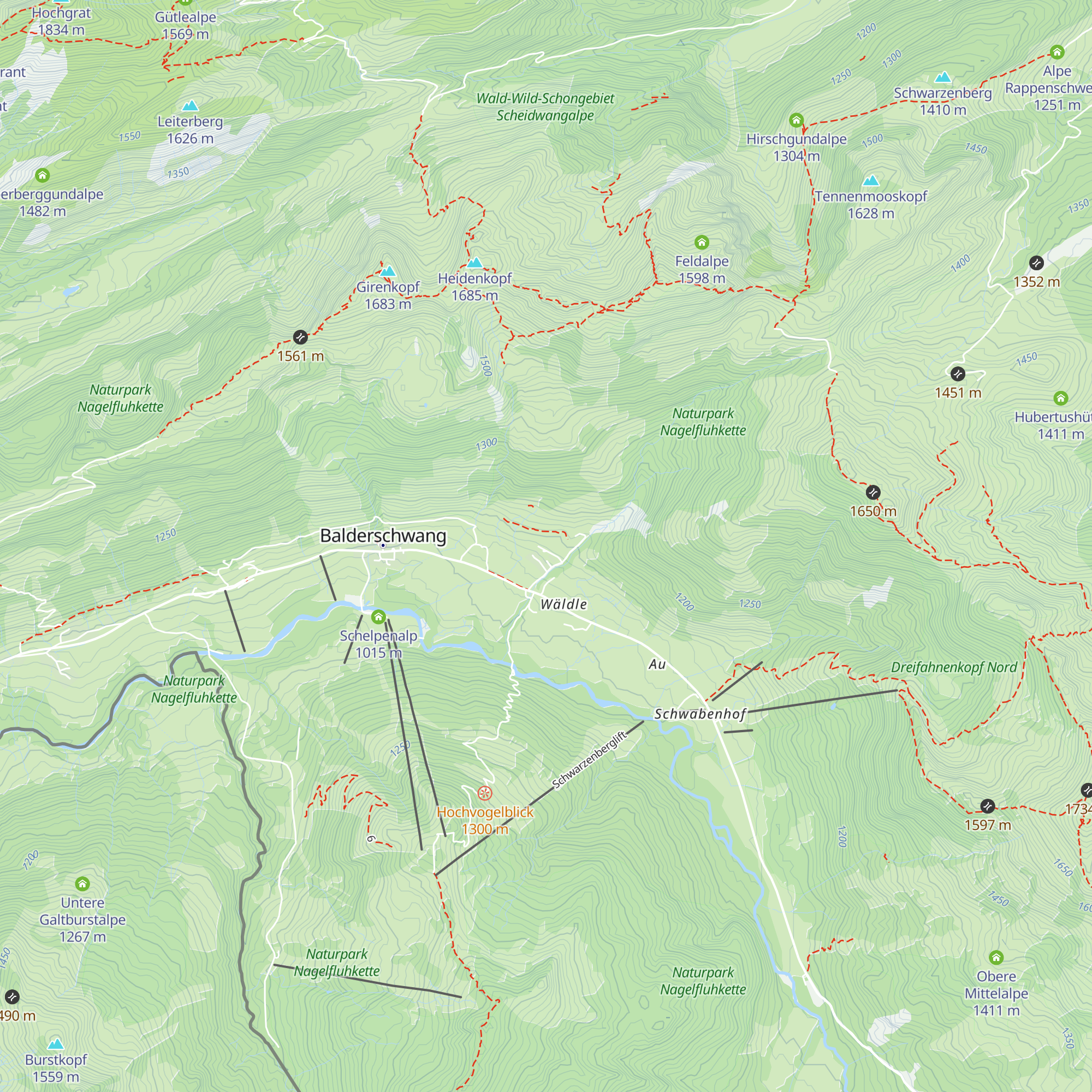 Chalet BergInsel map