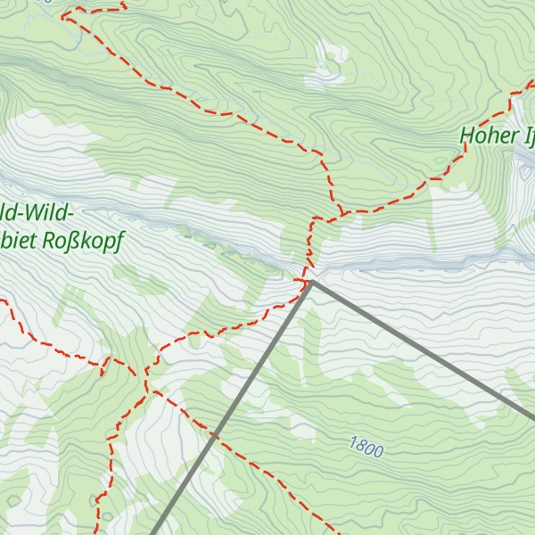 Map of Obere Gottesackerwände