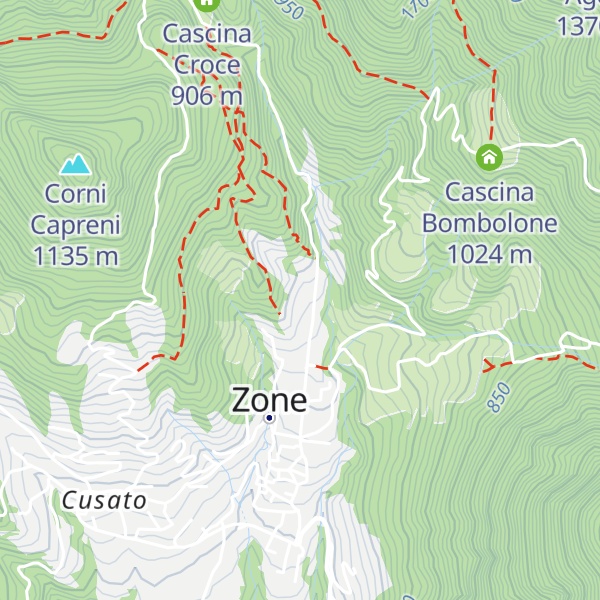Map of Hotel Conca Verde