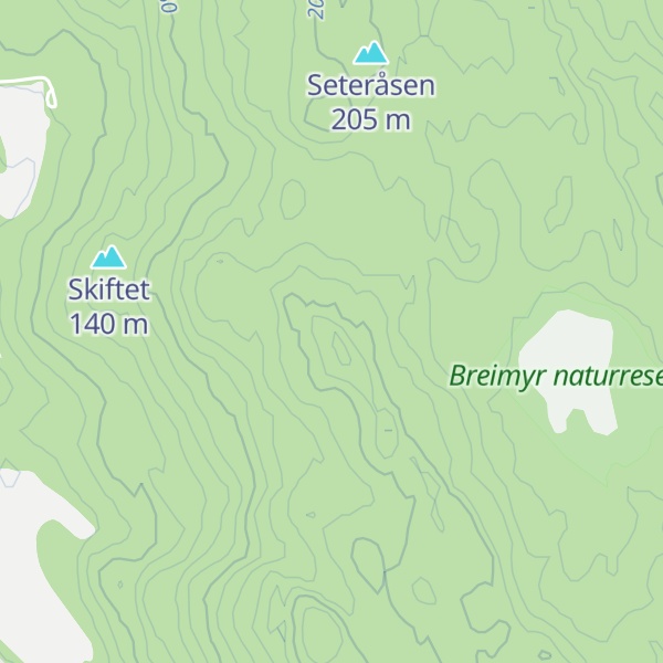 Map of Eikenesåsen