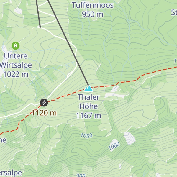 Map of Thaler Höhe