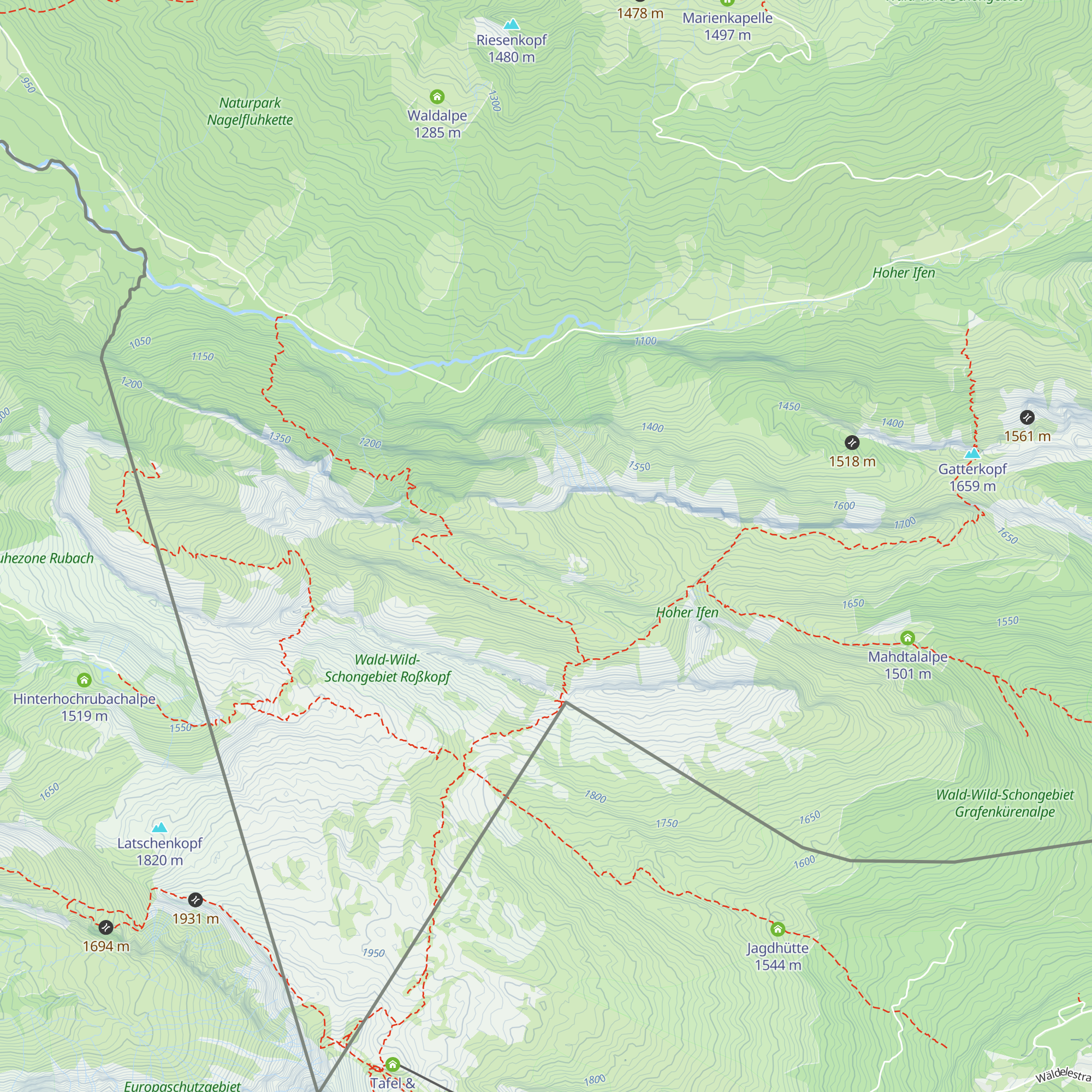 Bestlesgundalpe map