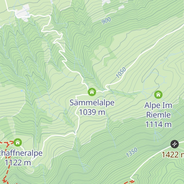 Map of Sämmelalpe