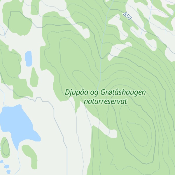 Map of Sjåheimhøgda