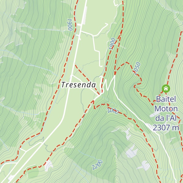 Map of La Tresenda