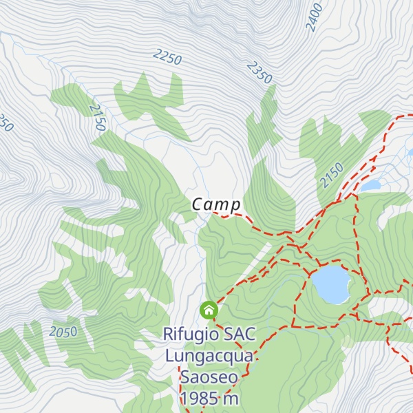 Map of Alpe Campo