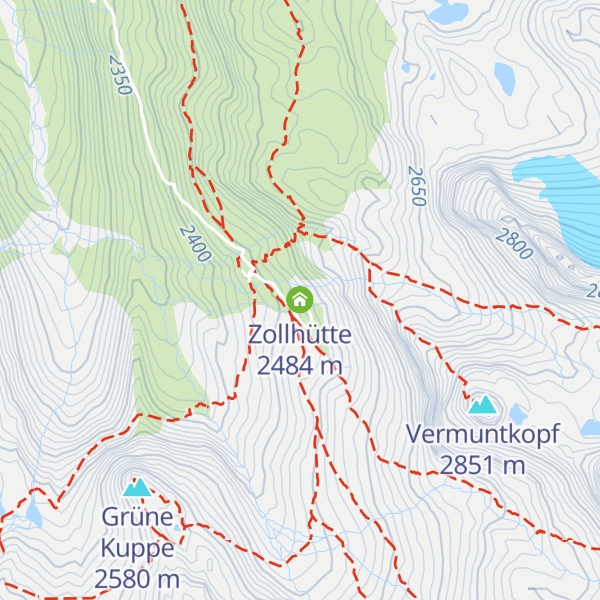 Map of Zollhütte