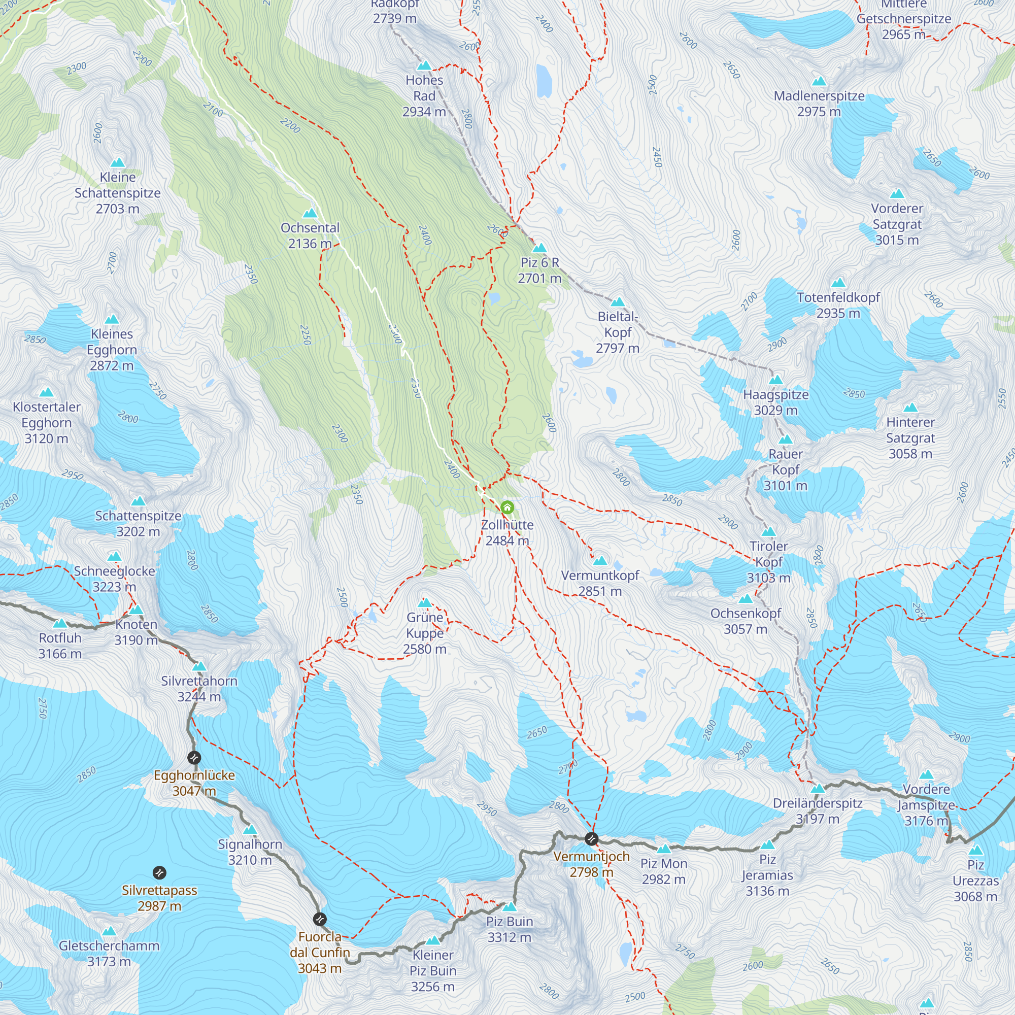 Zollhütte map