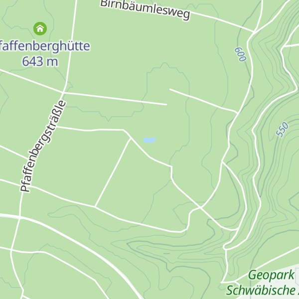 Map of Baurenhäuleshütte