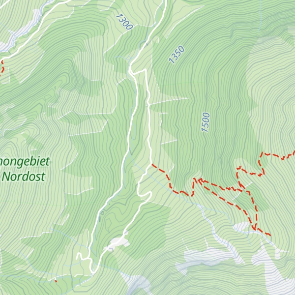 Map of Innere Widdersteinalpe