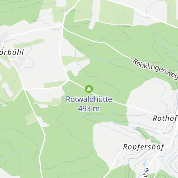 Map of Rotwaldhütte