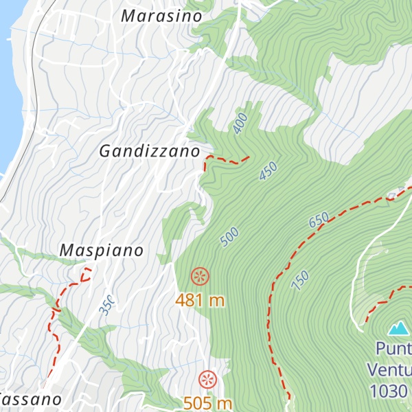 Map of Cascina Narovina