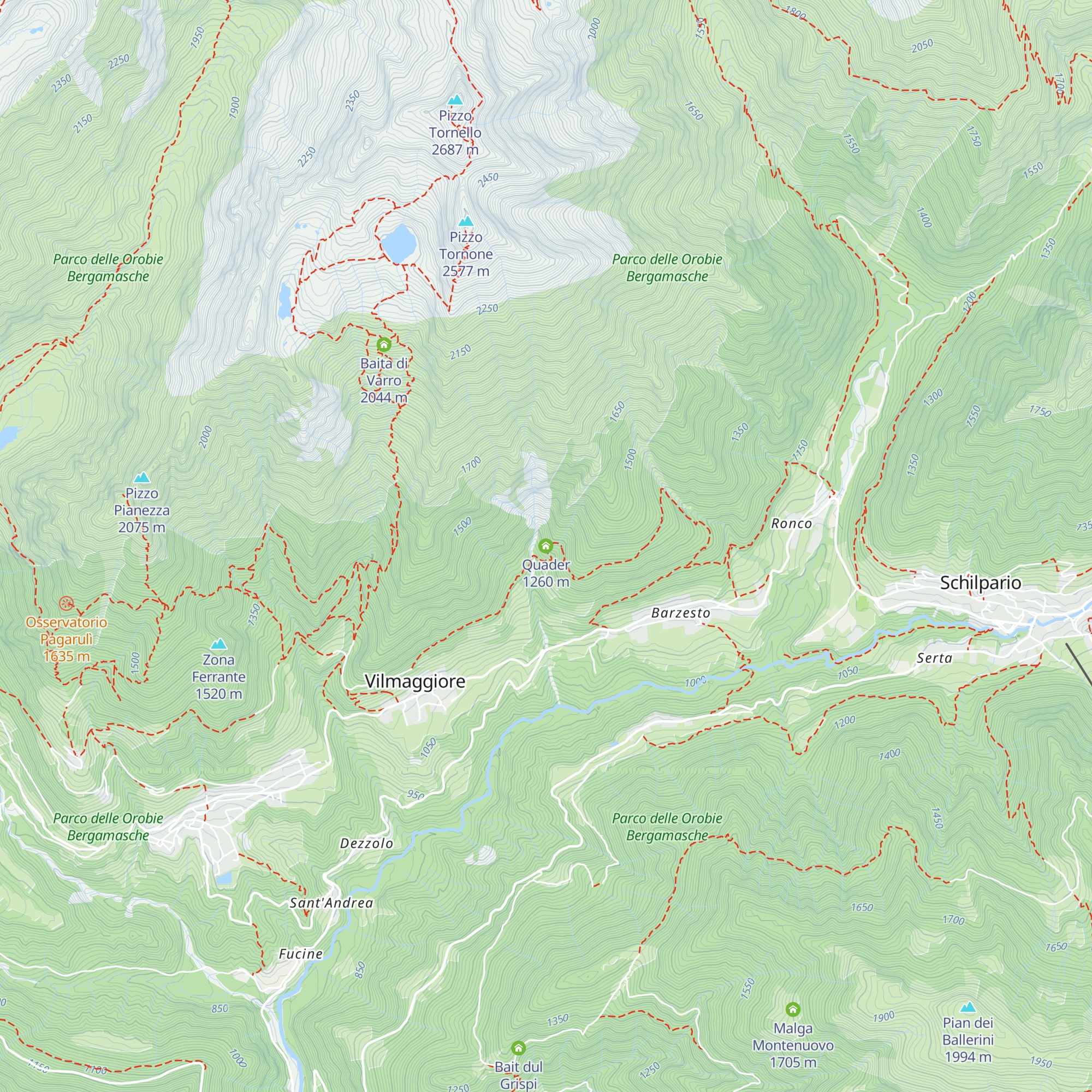 Quader map