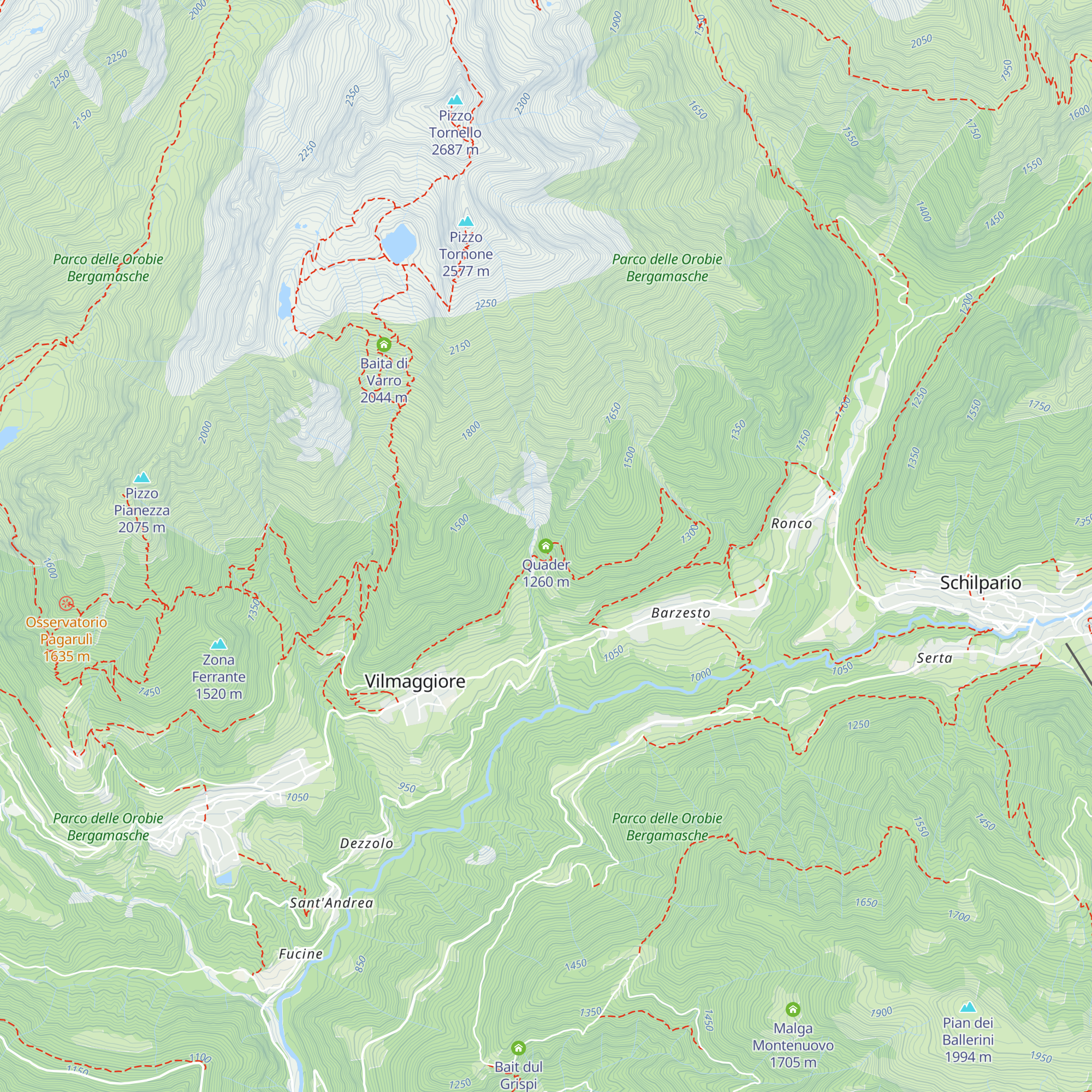 Quader map