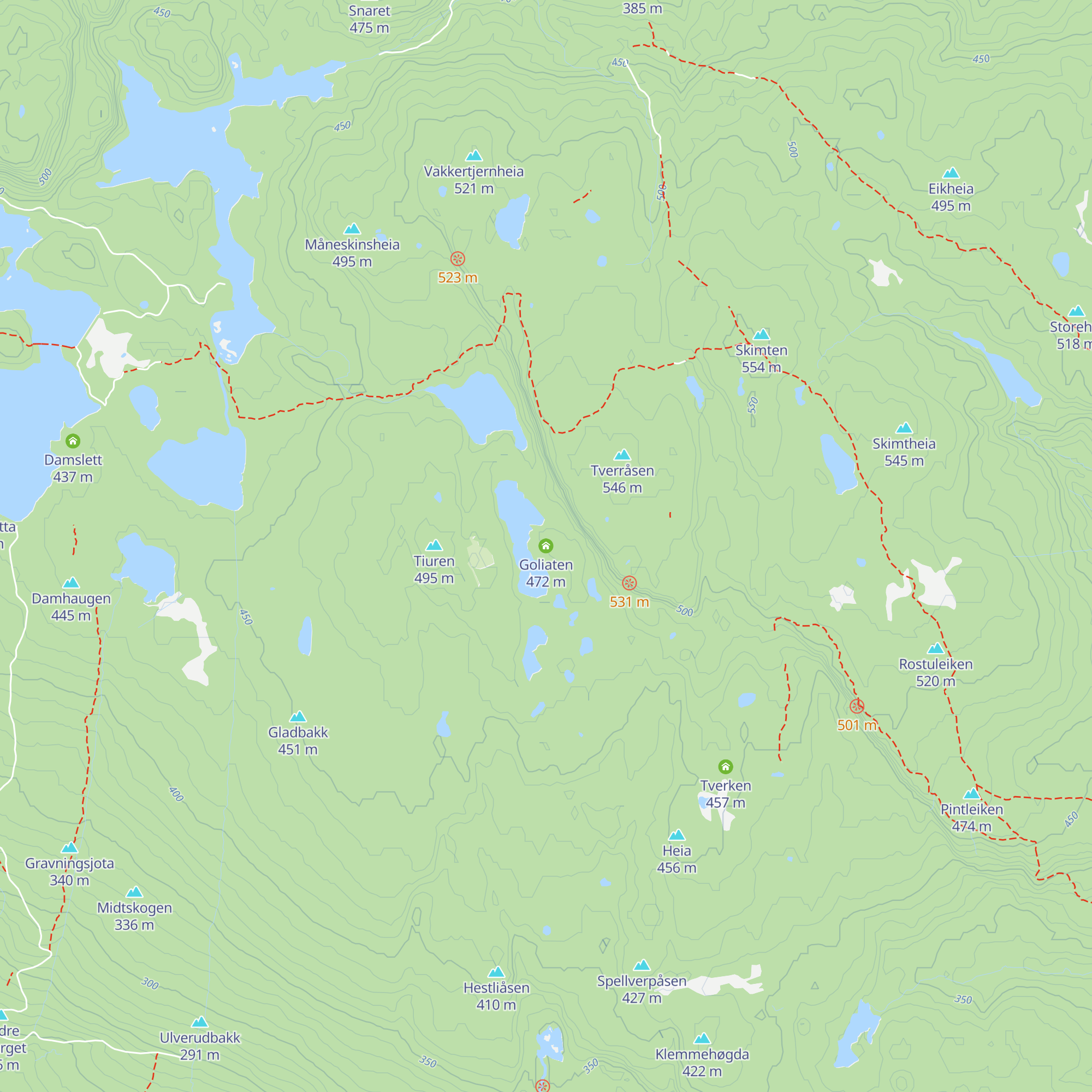 Goliaten map