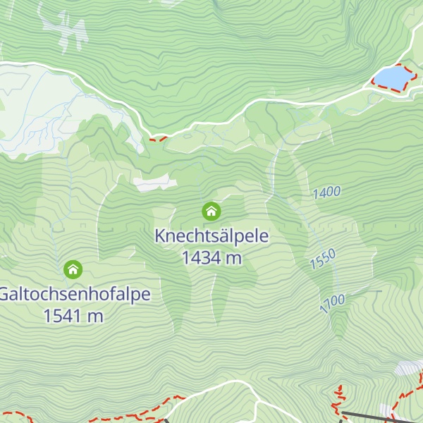 Map of Knechtsälpele