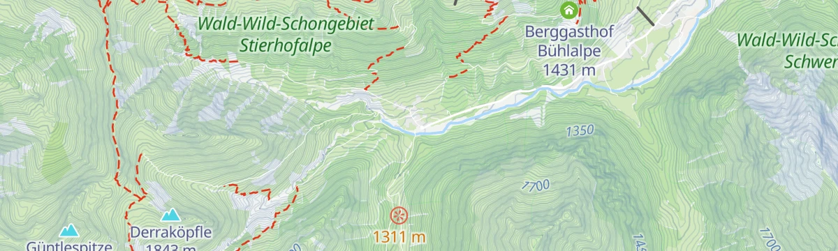 Map of the start of Rundtour vom Duratal ins Derratal