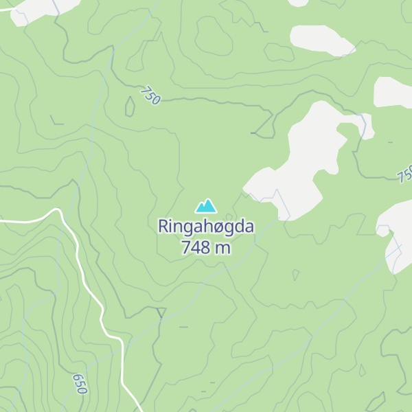 Map of Ringahøgda